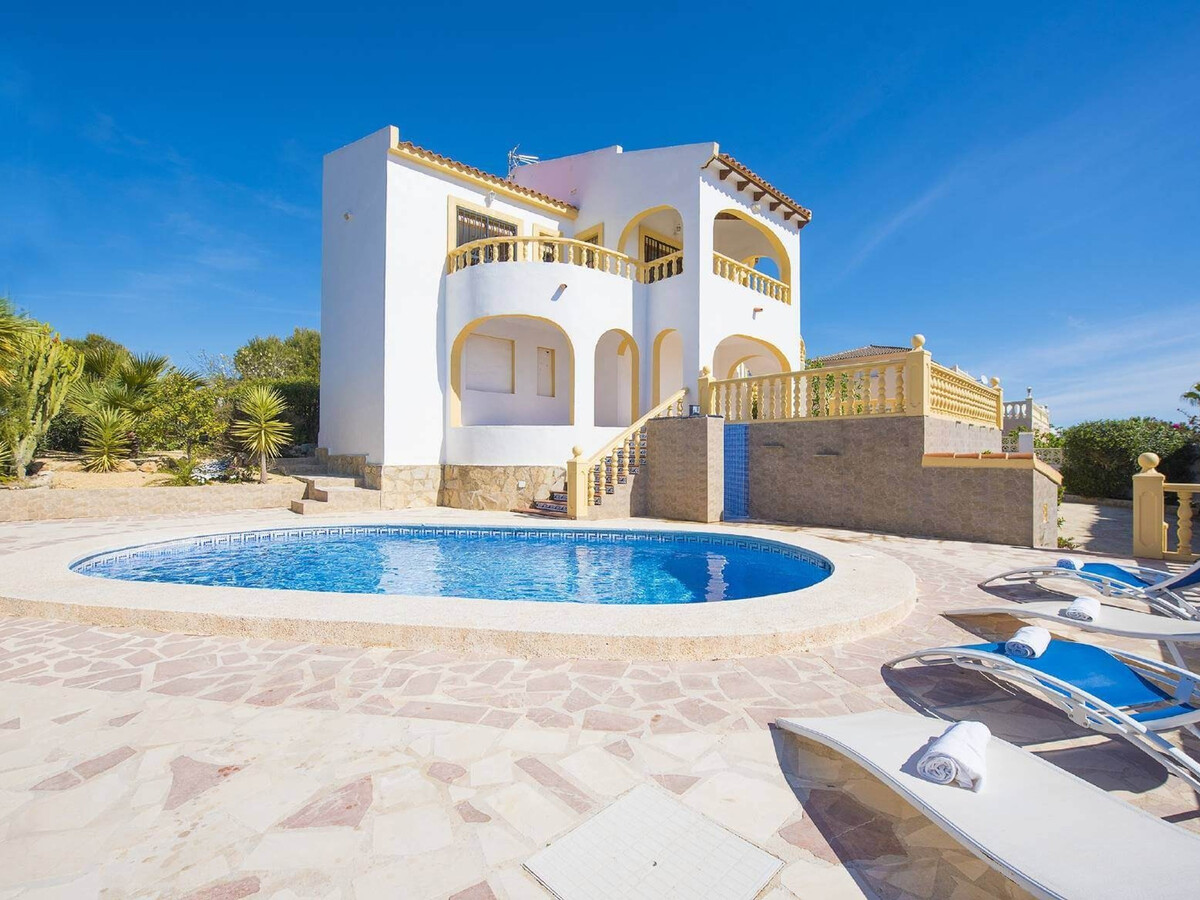 Villa Cactus à Calpe, piscine 7,5×4 m et vue mer - Photo 1