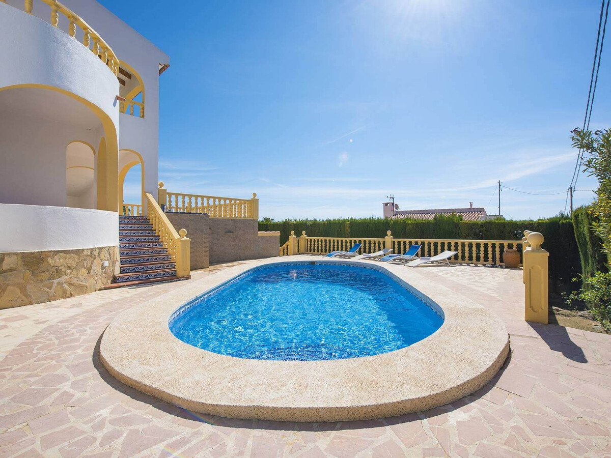 Villa Cactus à Calpe, piscine 7,5×4 m et vue mer - Photo 2