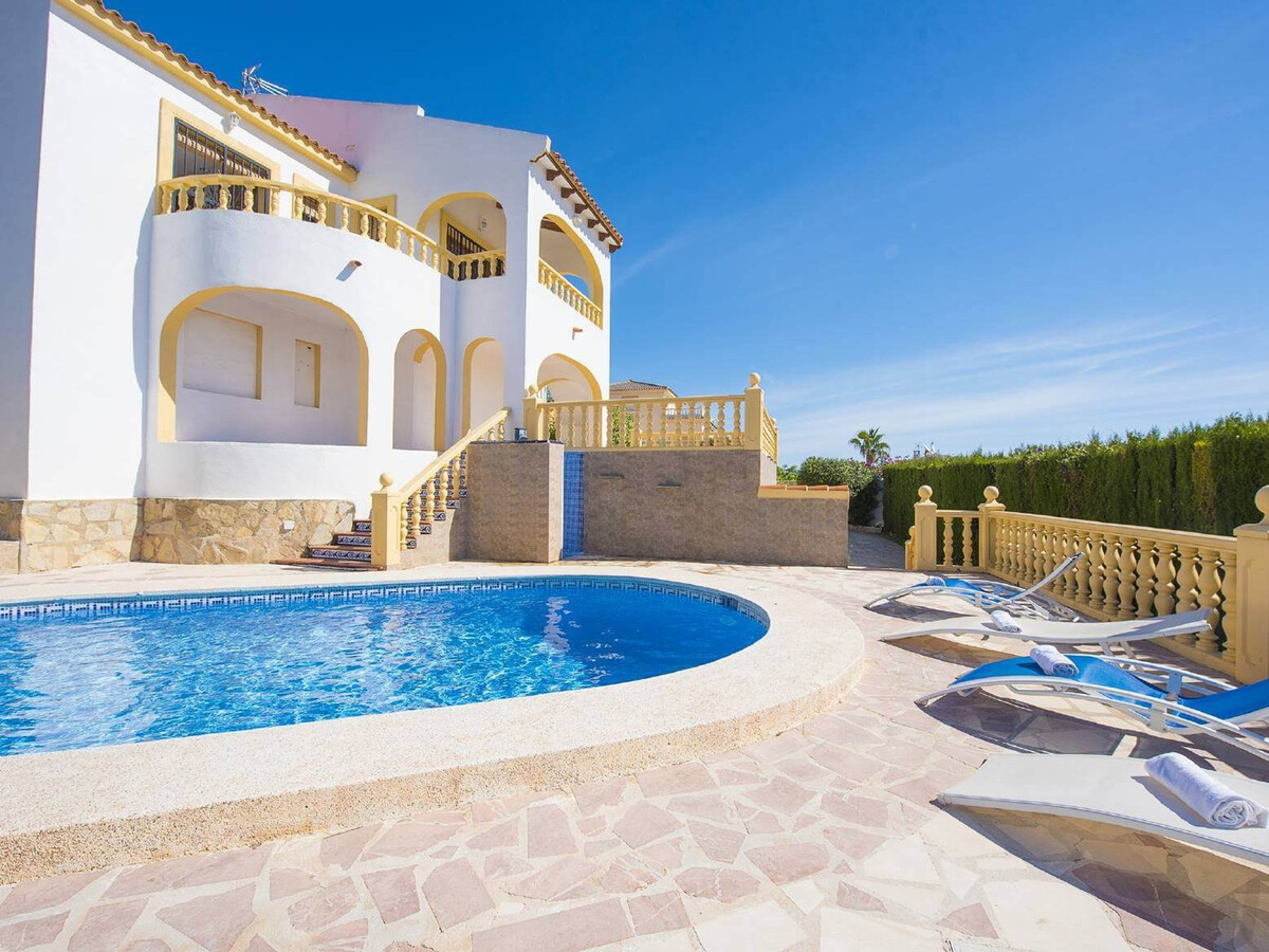 Villa Cactus à Calpe, piscine 7,5×4 m et vue mer - Photo 3
