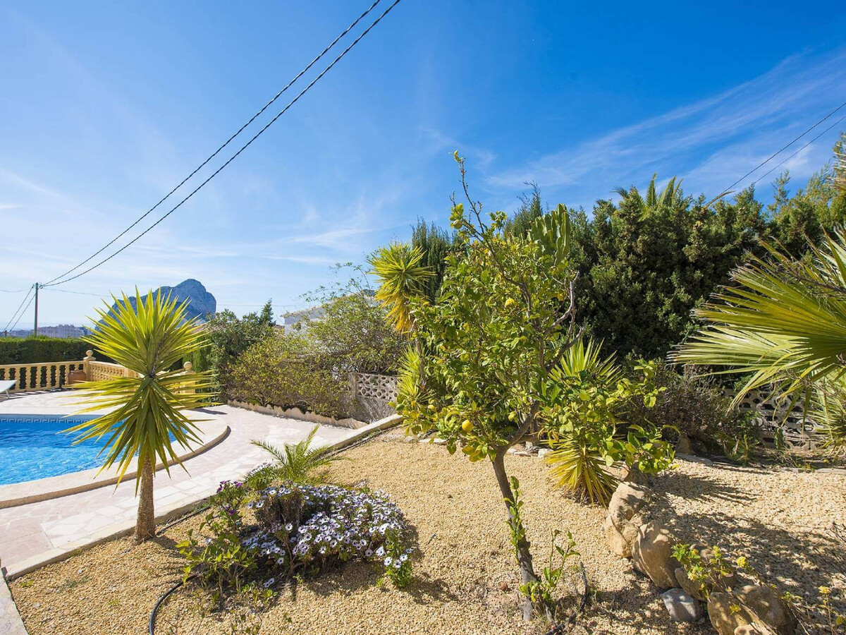 Villa Cactus à Calpe, piscine 7,5×4 m et vue mer - Photo 4