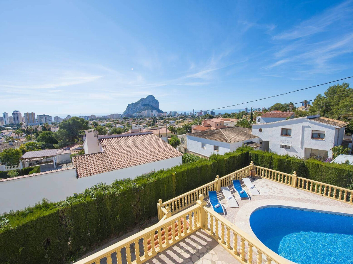 Villa Cactus à Calpe, piscine 7,5×4 m et vue mer - Photo 5