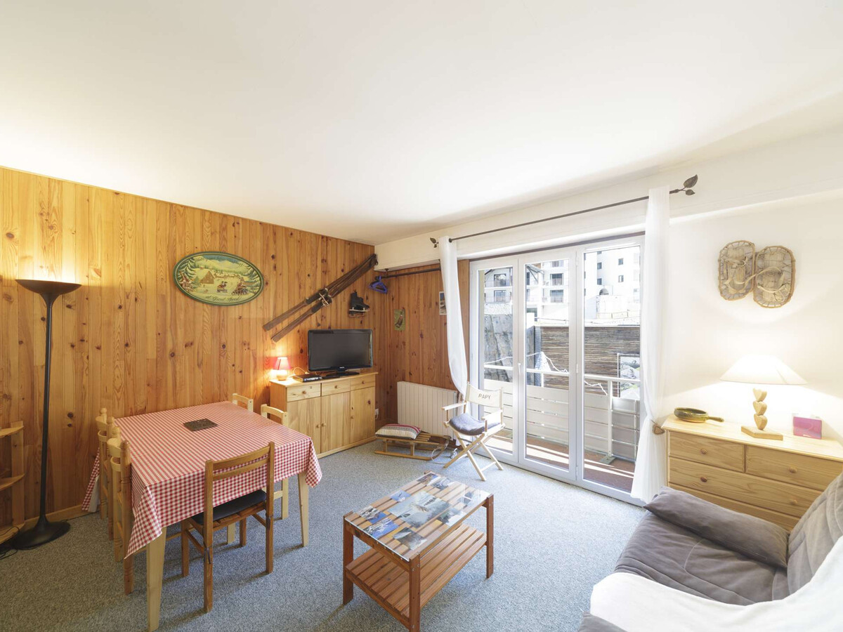 Studio 4 pers. au centre de Gourette, balcon - Photo 1