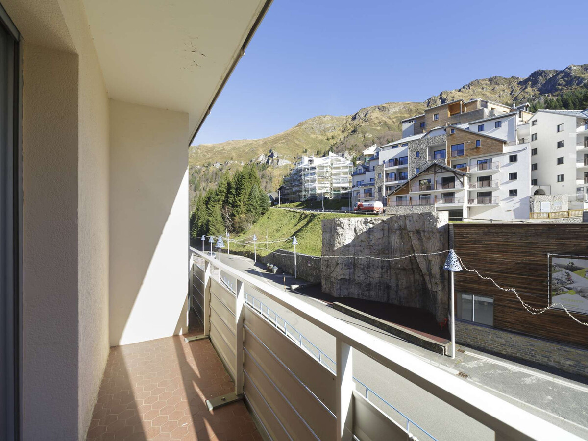Studio 4 pers. au centre de Gourette, balcon - Photo 12