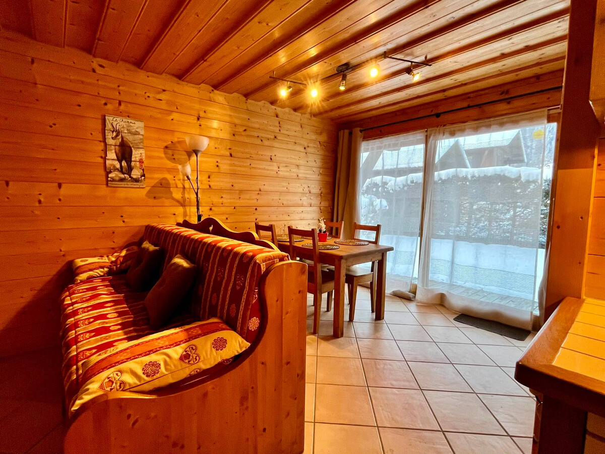 T2 jardin sud-est, 5 min skibus à Samoëns - Photo 7