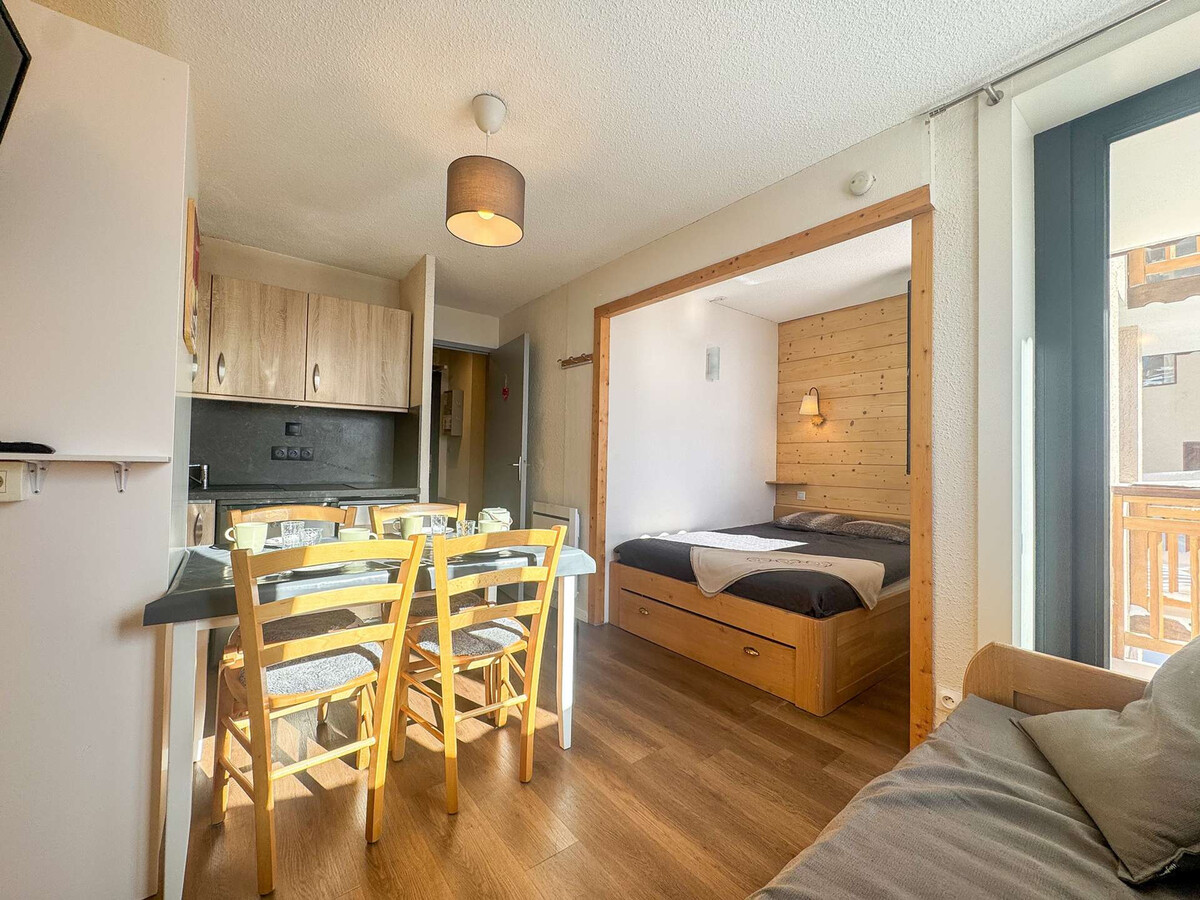 Appartement rénové 24 m² Val Thorens, 4 pers., balcon Sud - Photo 4