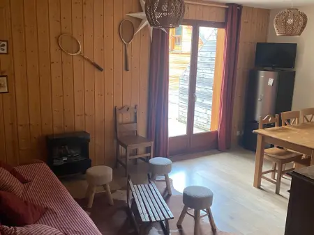 Chalet mitoyen rénové 7 pers, terrasse vue montagne - Photo 1