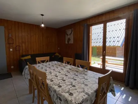 Chalet duplex 3 pièces, 7 pers., vue montagne, La Joue du Loup - Photo 2