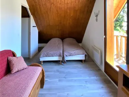 Chalet duplex 3 pièces, 7 pers., vue montagne, La Joue du Loup - Photo 7