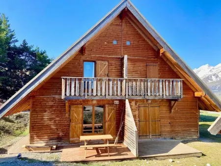Chalet rénové 7 pers, terrasse vue montagne, La Joue du Loup - Photo 14