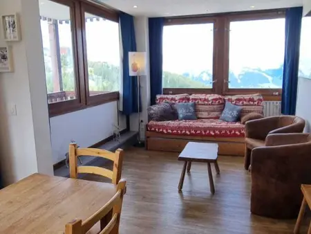 Appartement 2 pièces vue pistes au cœur de La Plagne Centre : photo 3