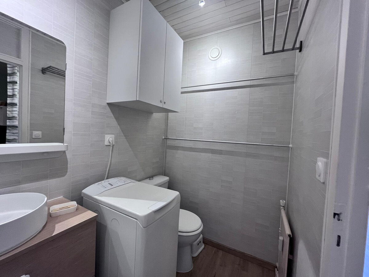 Studio cabine 26 m² balcon sud-ouest, 5 min centre - Photo 7