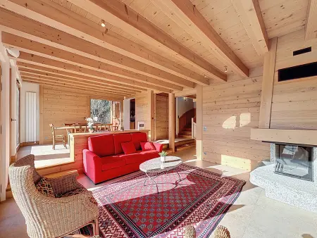 Chalet spacieux 5 chambres proche ski bus, vue Mont-Blanc - Photo 1