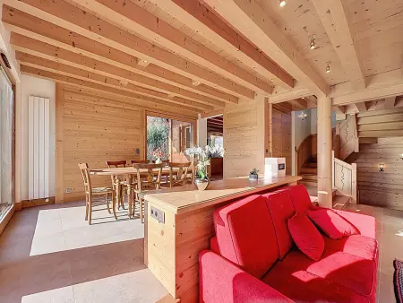 Chalet spacieux 5 chambres proche ski bus, vue Mont-Blanc - Photo 9