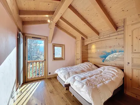 Chalet spacieux 5 chambres proche ski bus, vue Mont-Blanc - Photo 15