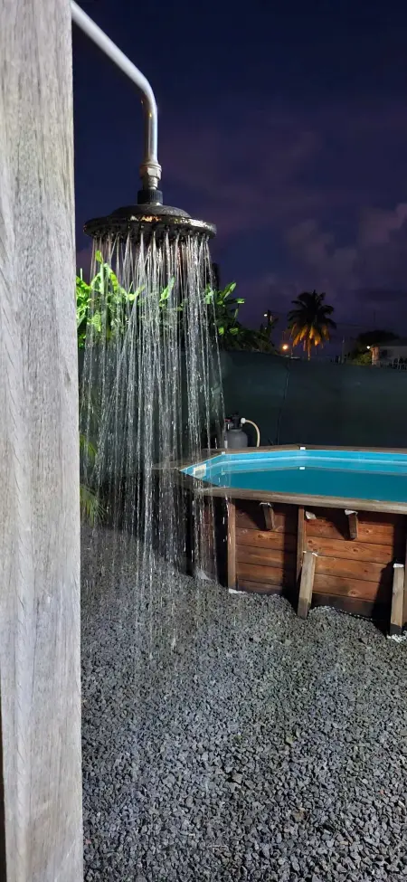 Maison confortable avec piscine à Goyave, Maison 4 personnes à Goyave - Photo 24