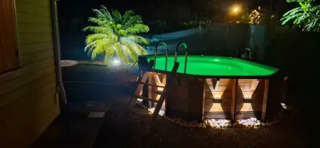 Maison confortable avec piscine à Goyave, Maison 4 personnes à Goyave - Photo 26
