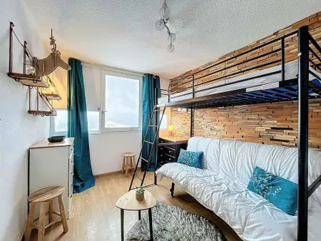 Studio 16 m² skis aux pieds, Le Corbier : photo 4