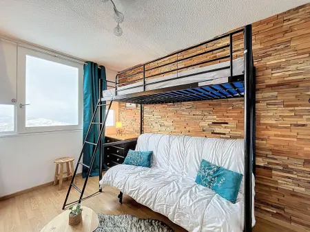 Studio 16 m² skis aux pieds, Le Corbier : photo 6