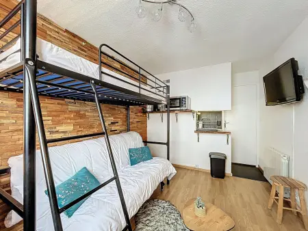 Studio 16 m² skis aux pieds, Le Corbier : photo 7