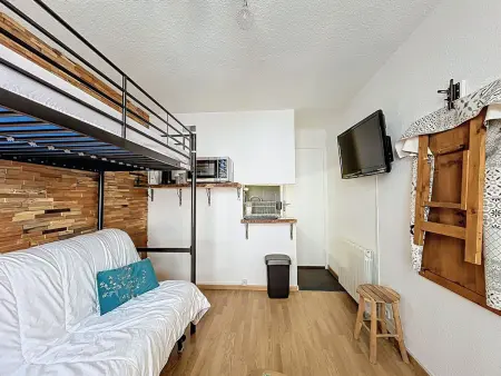 Studio 16 m² skis aux pieds, Le Corbier : photo 8