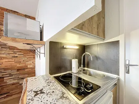 Studio 16 m² skis aux pieds, Le Corbier : photo 9