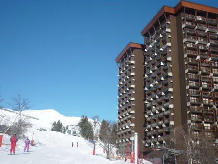 Studio 16 m² skis aux pieds, Le Corbier : photo 18