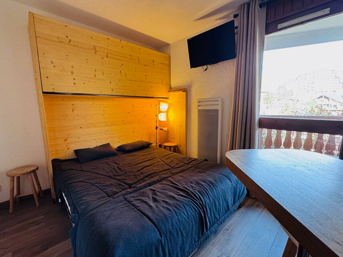 Studette 13m² aux Deux Alpes avec balcon et casier à ski - Photo 1