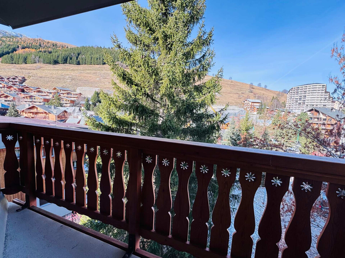 Studette 13m² aux Deux Alpes avec balcon et casier à ski - Photo 6