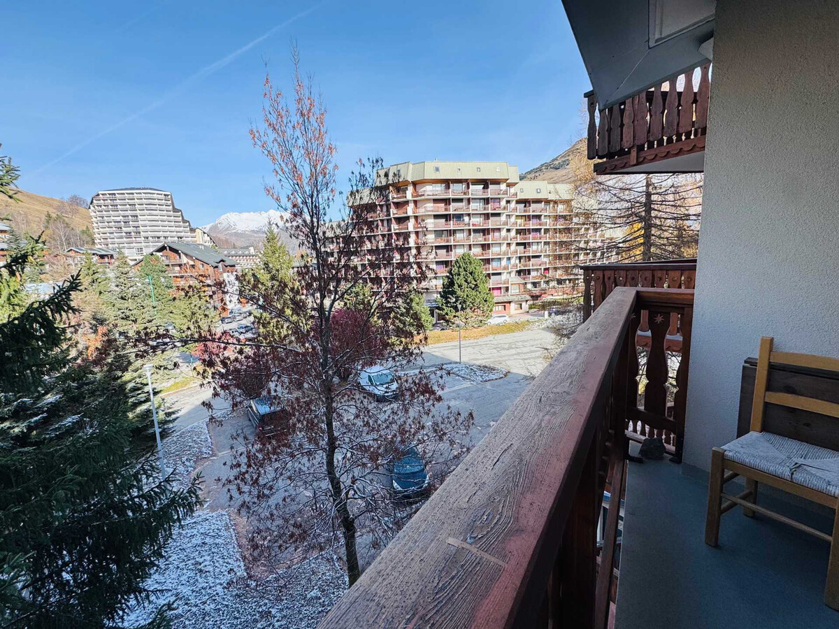 Studette 13m² aux Deux Alpes avec balcon et casier à ski - Photo 7