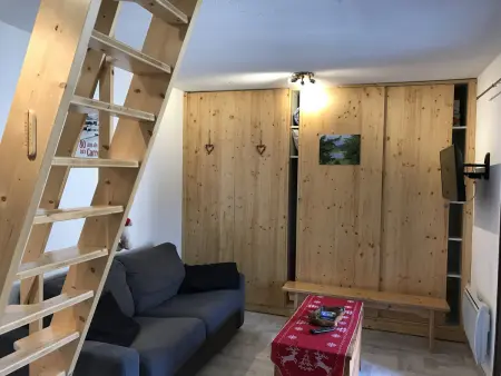 Location appartement à Arâches la Frasse, Duplex T2bis cosy avec balcon et WIFI, animaux admis, pour 6 pers.
