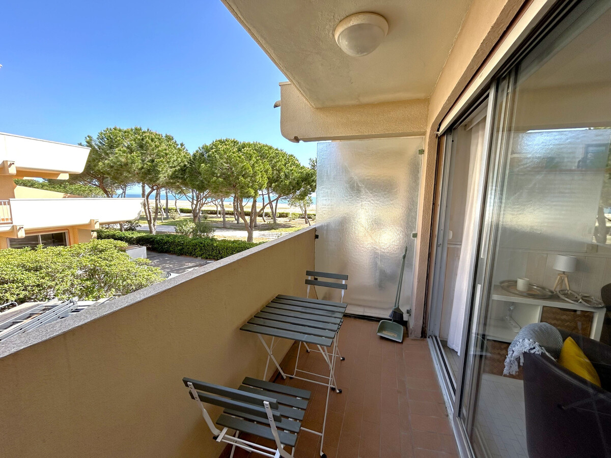 Studio face mer à Argelès-sur-Mer, balcon et parking - Photo 1
