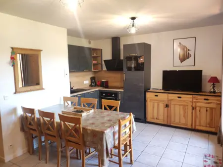 Chalet mitoyen 7 pers, terrasse montagne et local skis - Photo 1