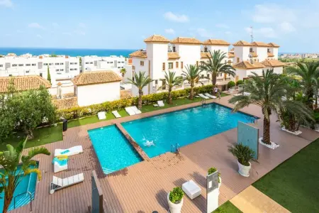 Location appartement à , Appartement à Guardamar avec piscine