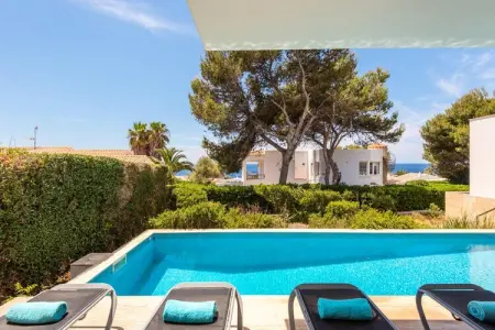 Location appartement à Ciutadella de Menorca, Villa à Binibequer avec piscine privée