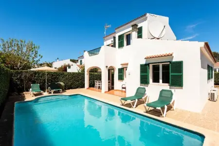 Location appartement à Ciutadella de Menorca, Villa à Cala'n Blanes avec piscine privée