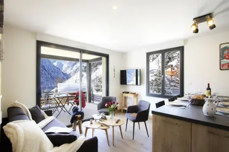 Location appartement à VENOSC, Appartement près du glacier Muzelle