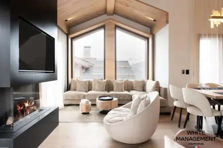 Location appartement à ST BON TARENTAISE, Chalet à Courchevel avec sauna et jacuzzi
