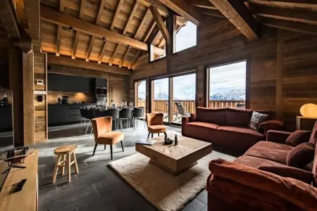 Location appartement à FONTCOUVERTE LA TOUSSUIRE, Appartement sur la Route des Champions avec sauna