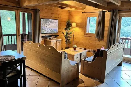 Location appartement à LES BELLEVILLE, Appartement à Belleville avec Piscine & Spa