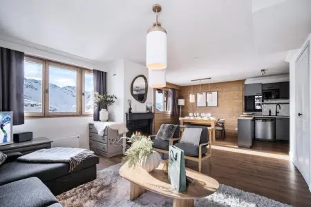 Location appartement à LES BELLEVILLE, Appartement à Val Thorens avec accès aux pistes de ski