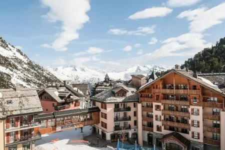 Location appartement à Arc 1950, Appartement à Arc avec accès aux pistes et spa