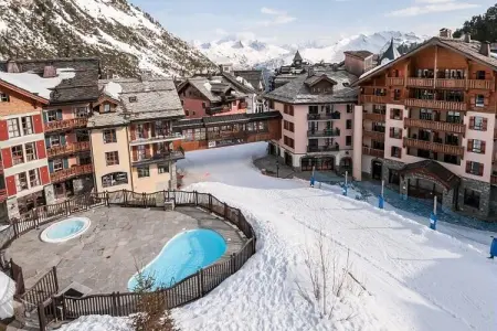 Location appartement à Arc 1950, Appartement à Arc 1950 avec accès direct aux pistes