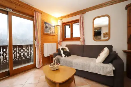 Location appartement à LES HOUCHES, Appartement aux Houches avec piscine et vue