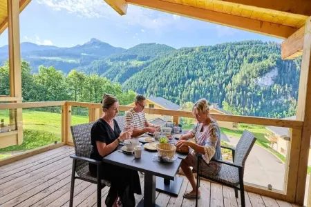 Location appartement à ABONDANCE, Penthouse dans les Alpes avec Piscine et Jacuzzi