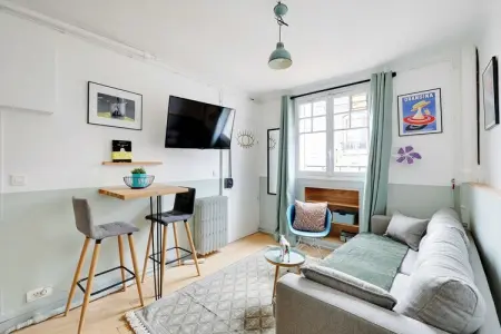 Location appartement à Paris, Cocon parisien pour 2 aux Batignolles - 17e arrondissement