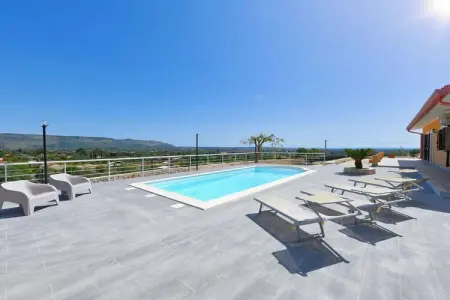 Villa Panorama - Maison 8 pers avec piscine à Floridia : photo 7