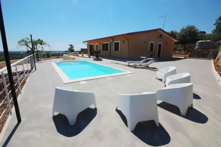 Villa Panorama - Maison 8 pers avec piscine à Floridia : photo 14