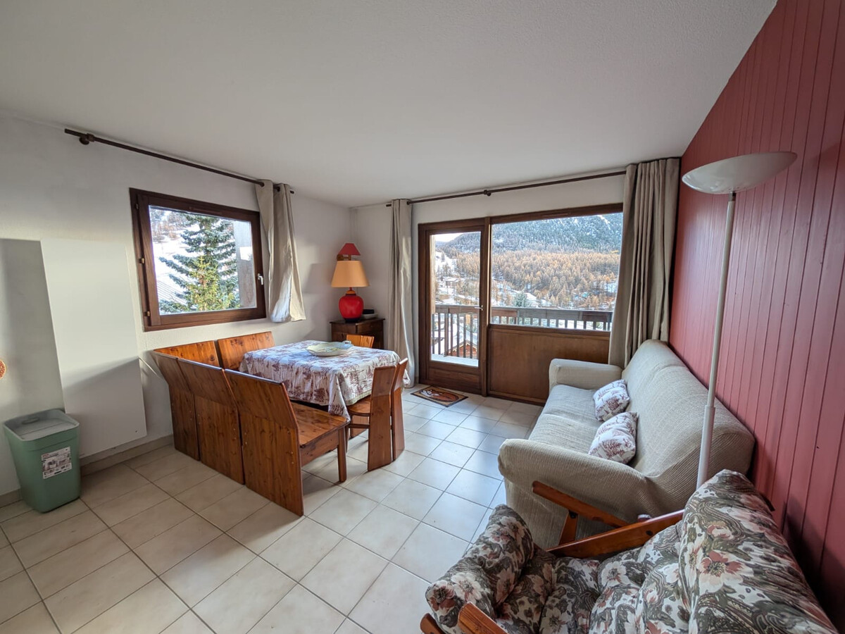 Appart 4 pers. balcon sud, 200m des pistes à Montgenèvre - Photo 10