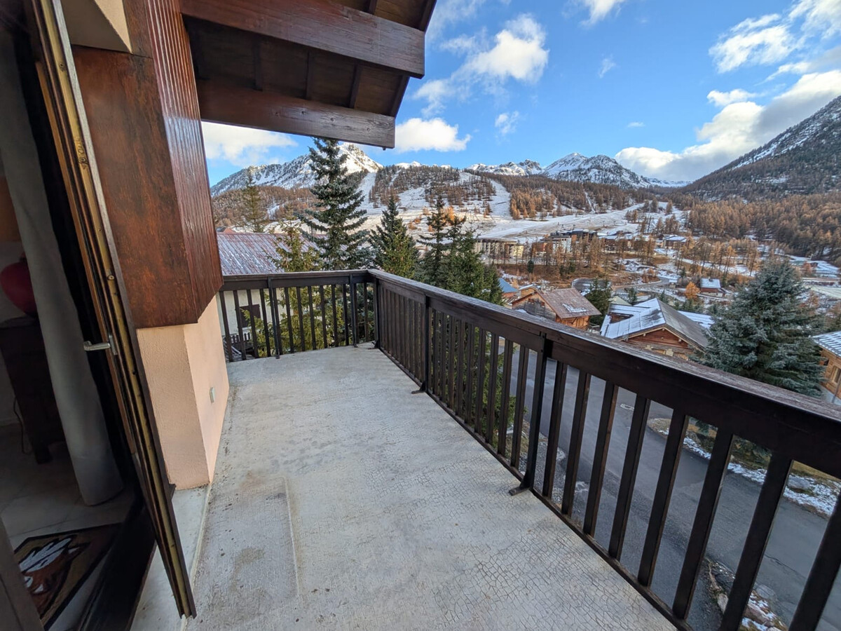 Appart 4 pers. balcon sud, 200m des pistes à Montgenèvre - Photo 11