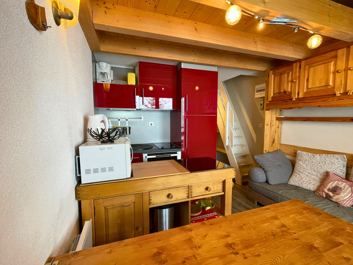 Studio 4 personnes aux Menuires, 100m des pistes - Photo 1